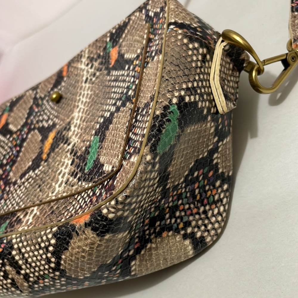 Madewell Multicolor Snake-Print Crossbody Bag - Picture 8 of 10